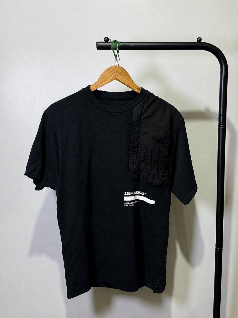JORDAN 23 ENGINEERED ATHLEISURE SHIRT (Category: Tshirts & Polo Shirts ) located in Davao. Submitted by nmd.archives (Listing ID 1464484133, Image 2). Description: Small on tag 19.5 x 27 (fits medium) Color rate and condition: 9.5/10 No issue.