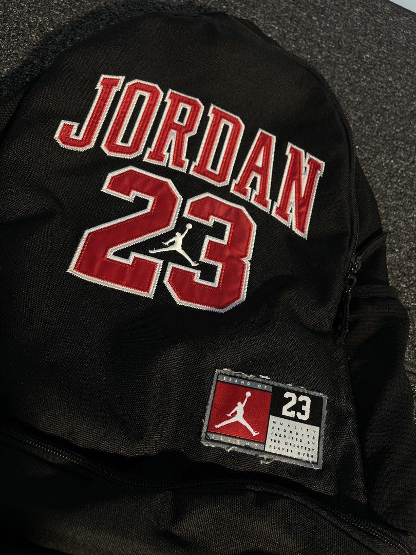 Jordan Jersey Backpack (Category: Backpacks) located in Iloilo. Submitted by fast_flips_ilo (Listing ID 1464389097, Image 2). Description: Excellent Condition.