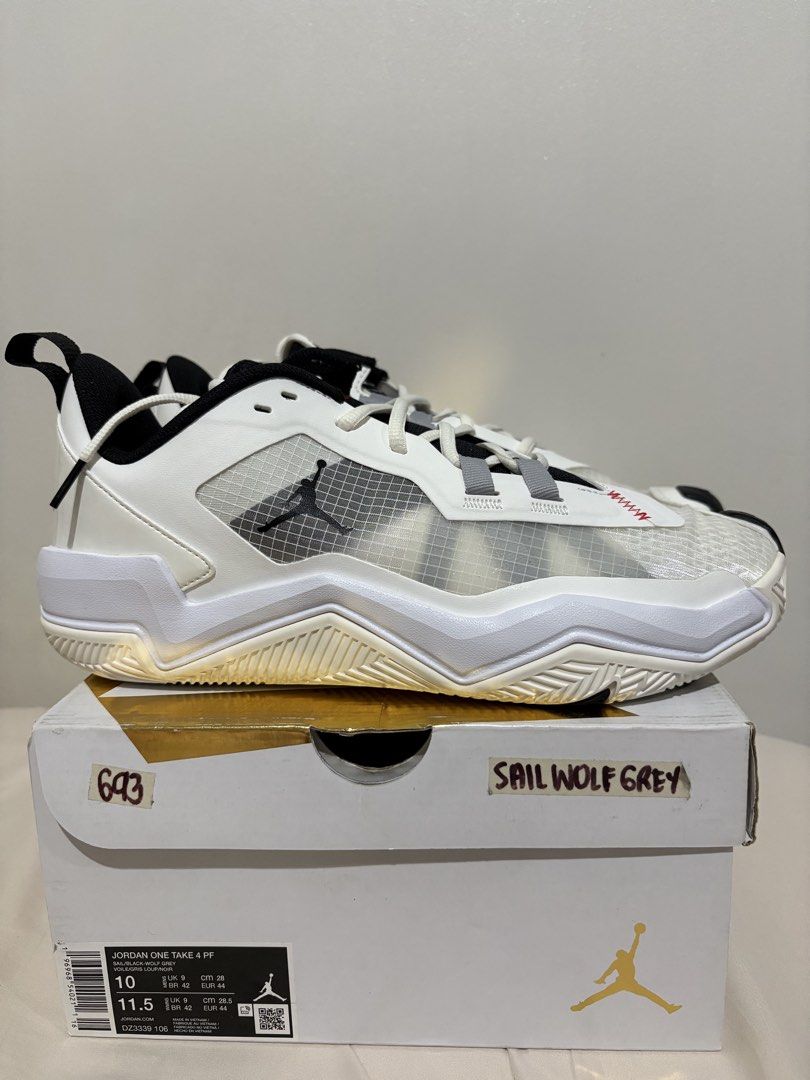 Jordan One Take 4 Size 10 BRANDNEW (Category: Casual Shoes) located in Mandaluyong City. Submitted by bluezzzzz (Listing ID 1464461697, Image 1). Description: .