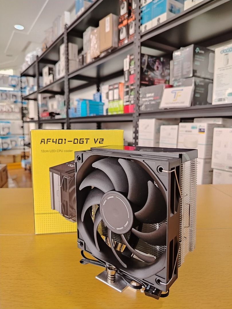 Jungle Leopard AF401-DGT V2 Black 120mm CPU Cooler w/ Temperature & CPU Usage Display (Category: Computer Parts) located in Pasig City. Submitted by technofuseofficial (Listing ID 1464450176, Image 3). Description: Jungle Leopard AF401-DGT V2 Black 120mm CPU Cooler w/ Temperature & CPU Usage Display Brand New and Original Items Store Location: 3Rd Floor Unit 303, 604 Shaw Boulevard, Barangay Kapitolyo, Pasig City Same Day Delivery: - Lalamove del