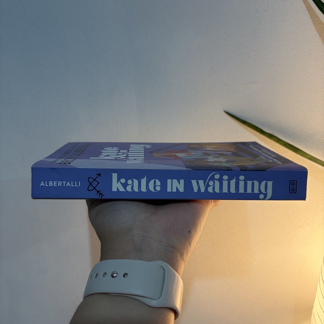 Kate in Waiting by Becky Albertalli (Category: Storybooks) located in Manila. Submitted by ajdeclutter (Listing ID 1464527824, Image 2). Description: - Best friends Kate Garfield and Anderson Walker share everything, including carpooling and consulting on life decisions. - Their close bond is challenged when they develop feelings for the same new student, Matt Olsson. - Matt Olsson is talented, sweet, and catches the eye of both Kate and Anderson