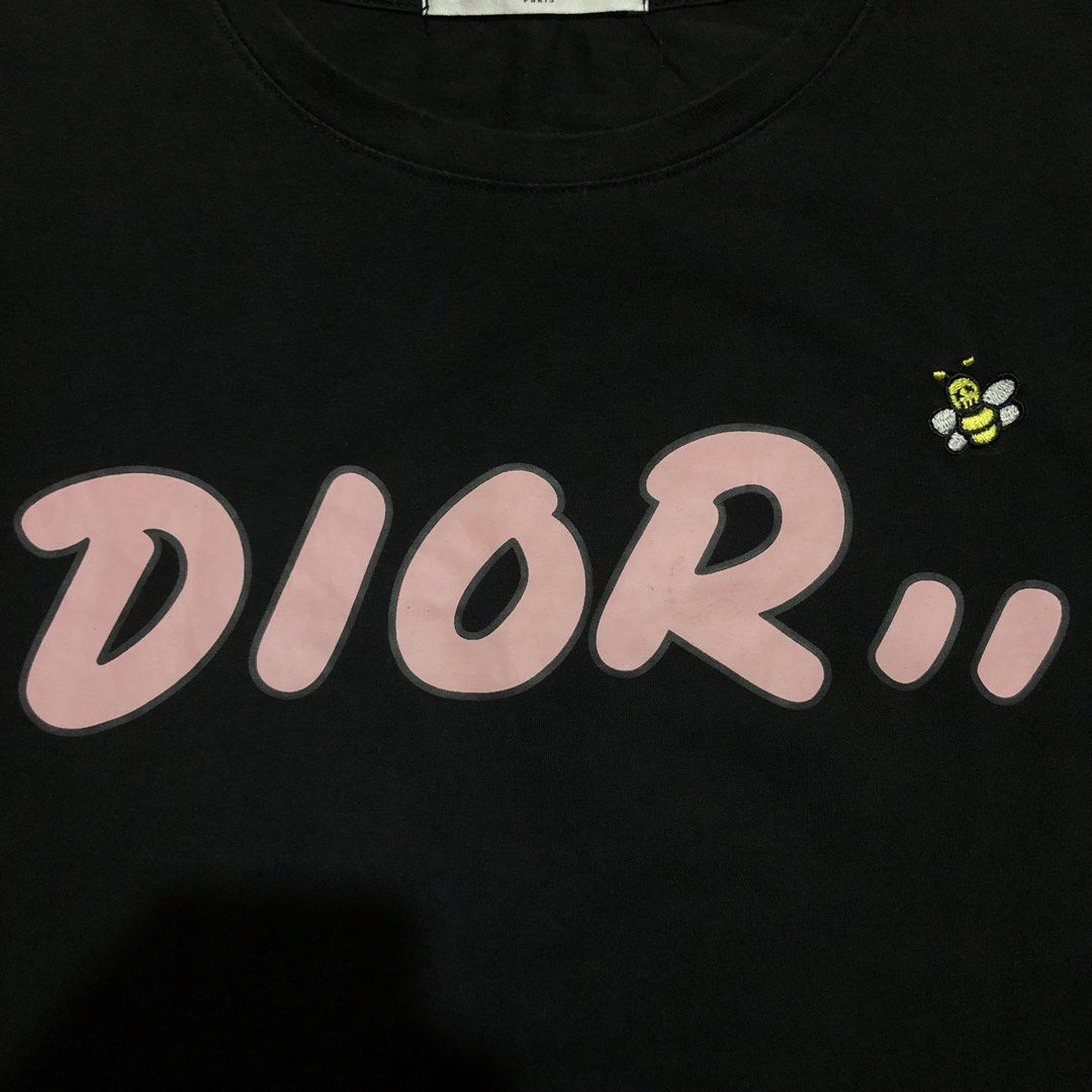 KAWS X DIOR EMBROID BEE BABY TOPS (Category: Shirts) located in Dasmarinas. Submitted by cornyxmessy (Listing ID 1464370680, Image 2). Description: width - 18 length - 23.