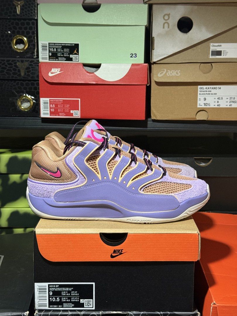 KD 18 B.A.D (Category: Sneakers) located in Pasay City. Submitted by Secret_Retros (Listing ID 1464564817, Image 1). Description: For sale KD 18 B.A.D Size 9 mens Brandnew complete ₱3,499 only below retail Pasay.