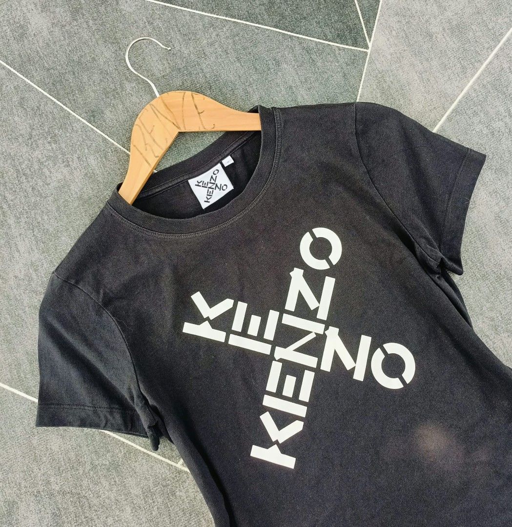 Kenzo (Category: Activewear) located in Cebu City. Submitted by lhesly.girlytops.25 (Listing ID 1464469526, Image 3). Description: Kenzo Good as New Small on Tag Width 17 Length 22 850 Plus ship Only.