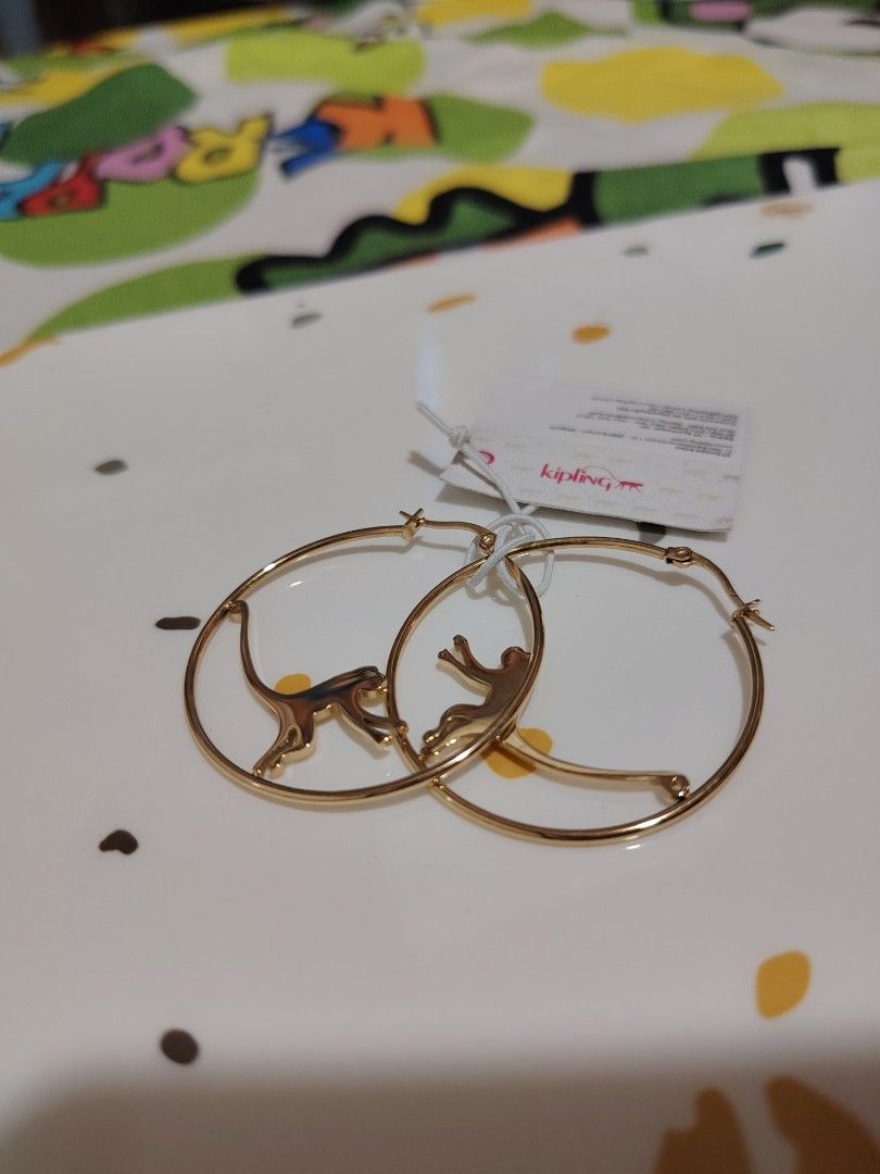 Kipling jump monkey earings original (Category: Luxury Accessories) located in Manila. Submitted by einalem1018 (Listing ID 1464398832, Image 1). Description: kipling accesories mall pull out frm sm botique gcash mop lalamove jnt shiping.