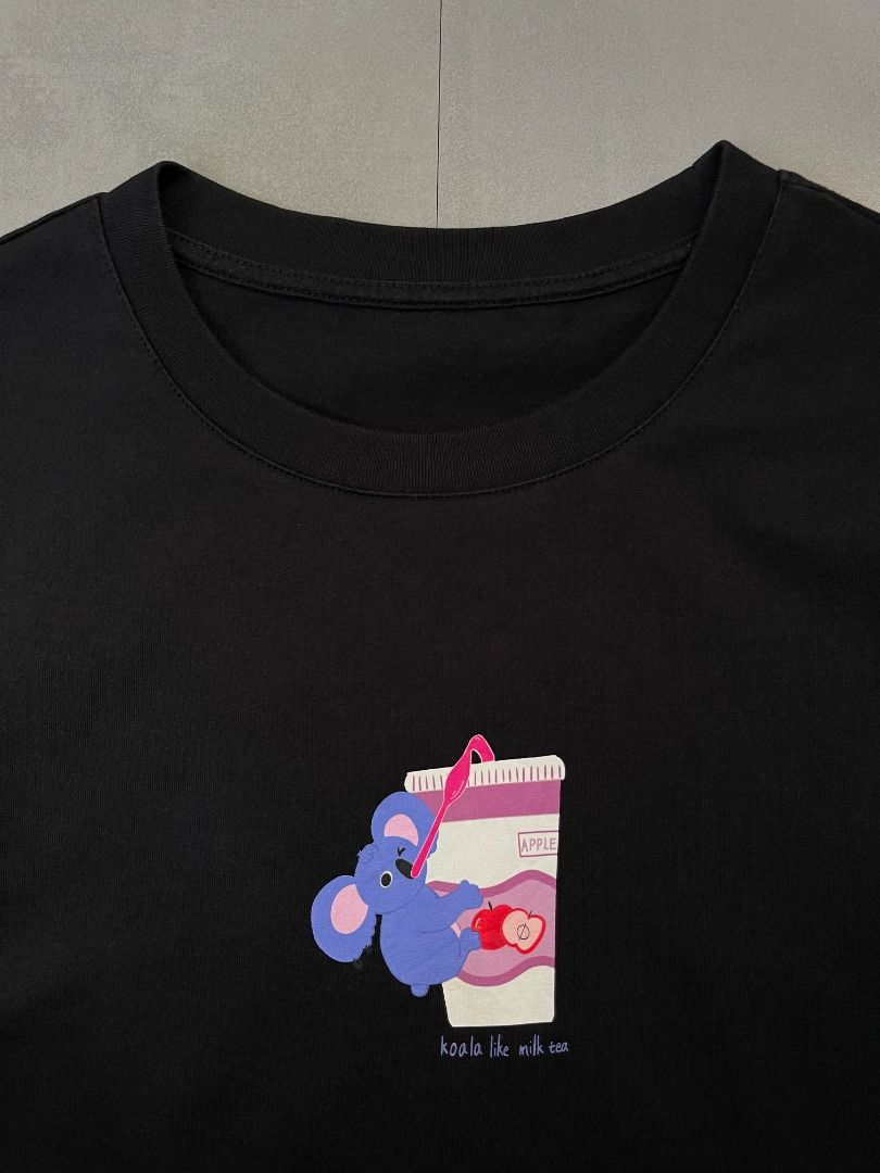 Koala like Milk Tea tee shirt (Category: Tshirts & Polo Shirts ) located in Cabanatuan. Submitted by argarments.ph (Listing ID 1464492391, Image 3). Description: Tagged: fits medium Width 21" | Length 28" Condition: Great condition Issue(s): -.