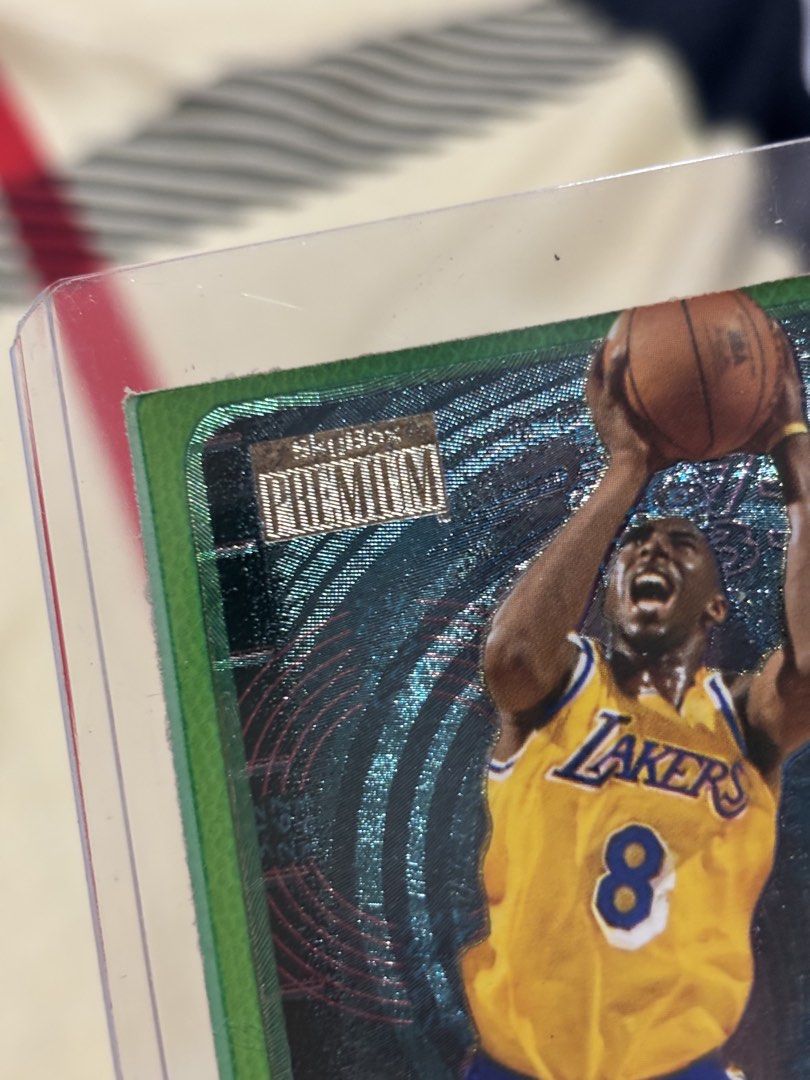 Kobe Bryant #3 (Category: Raw Singles) located in Rizal. Submitted by mzreas (Listing ID 1464366395, Image 3). Description: 1996-97 SkyBox Premium New Editions Kobe Bryant Rookie Card (#3) Card Details Player: Kobe Bryant (Los Angeles Lakers, #8) Set: 1996-97 SkyBox Premium Insert/Subset: New Editions (Die-Cut) Card Number: #3.