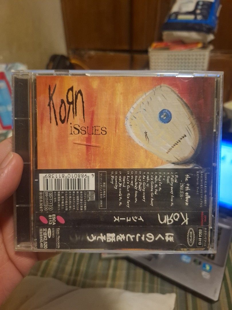 Korn Issues Album CD (Category: CDs & DVDs) located in San Jose del Monte. Submitted by youweiner48495 (Listing ID 1464524245, Image 1). Description: - Korn's 7th Album: 'Issues' - Includes all original tracks - A must-have for any Korn fan's collection - Feel free to ask questions!.