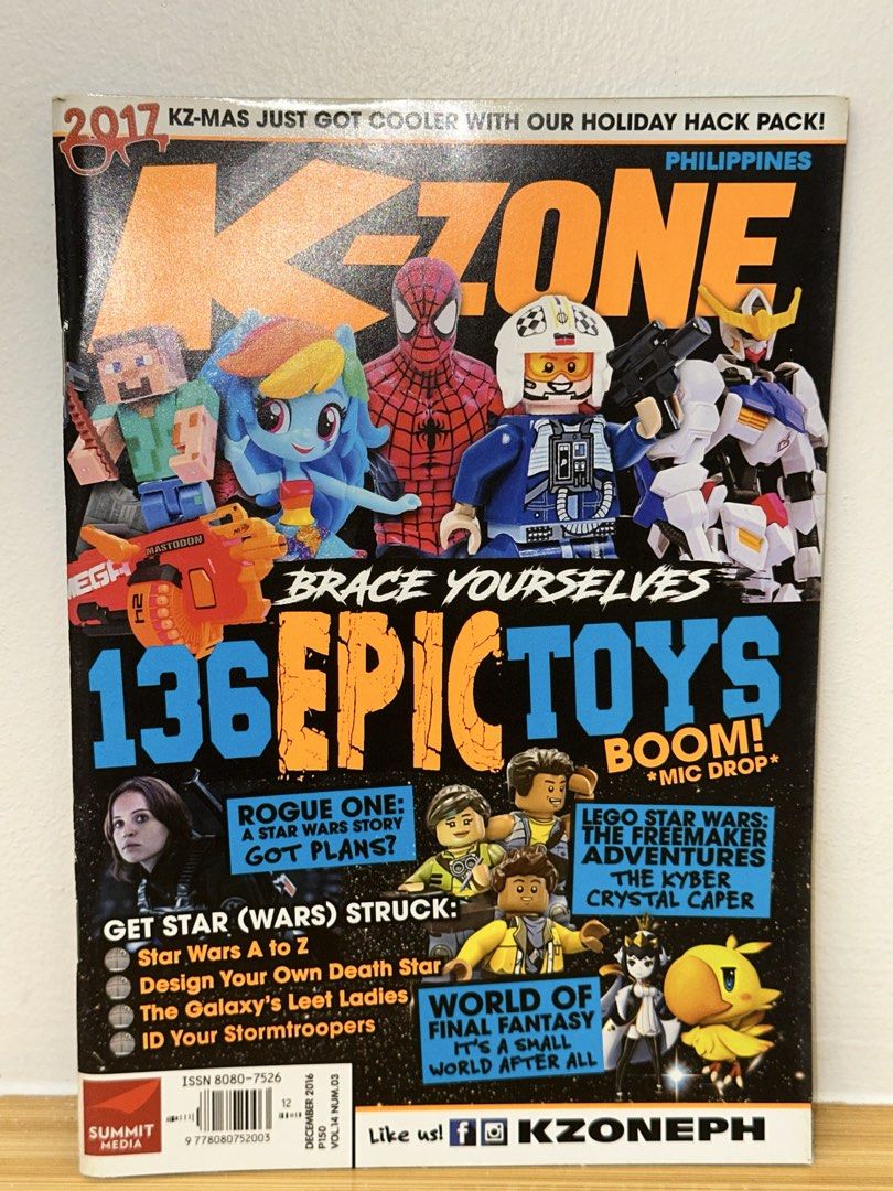 K-zone December 2016 (Category: Magazines) located in Quezon City. Submitted by 25zzz (Listing ID 1464428581, Image 1). Description: .