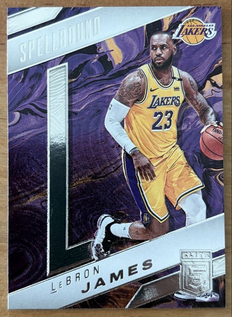 LeBron James | NBA Cards ~ Spellbound "L" '21 - '22 (Category: Raw Singles) located in Makati City. Submitted by cardlab (Listing ID 1464414533, Image 1). Description: Items are 💯 authentic/original/legit. About The Card: • '21 - '22 Elite • Card No. 1 • Spellbound "L" FOR: • Cards ₱99 and below with Card Sleeves • Cards ₱100 and up with Used Toploader • ₱10 for Bnew Tops Packaging (If Shipping): ✔️ Plastic cover ✔️ Cardboard ✔️ Bubble wrap NOTE