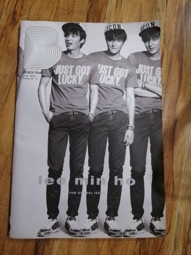 Lee Min Ho Bench /Mark issue # 3 (Category: Magazines) located in Quezon City. Submitted by goldencity1964 (Listing ID 1464510935, Image 1). Description: For Lee Mon Ho fans / Collectors Bench / Mark the Global Issue Issue # 3 Lee Min Ho Cover. Year released June 2014.