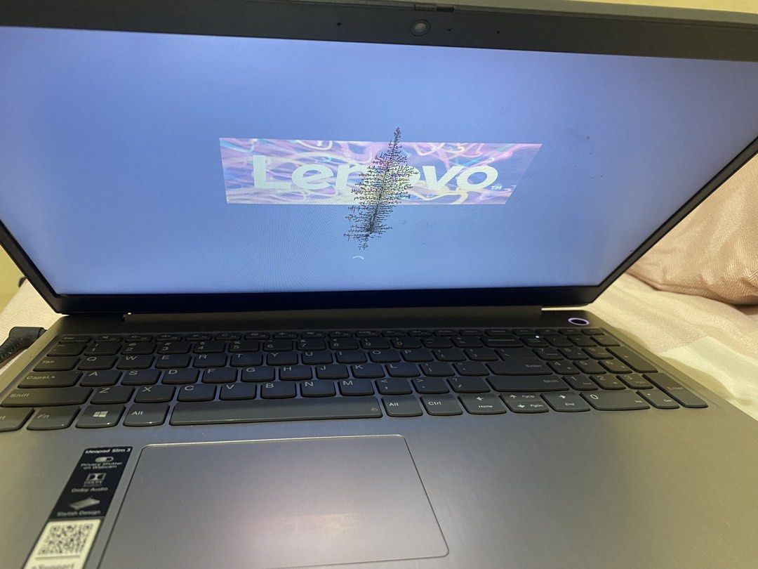 Lenovo IdeaPad Slim 3 Laptop with Intel Core i3 (Category: Laptops & Notebooks) located in Quezon City. Submitted by rgncatz (Listing ID 1464463147, Image 1). Description: Lenovo IdeaPad Slim 3 (11th Gen Intel i3) - FOR PARTS / REPAIR / EXTERNAL MONITOR USE (Still Working) Description: Selling my Lenovo IdeaPad Slim 3 bought last 2023. The internal hardware works completely fine, but it has physical exterior damage and needs a screen replacement 