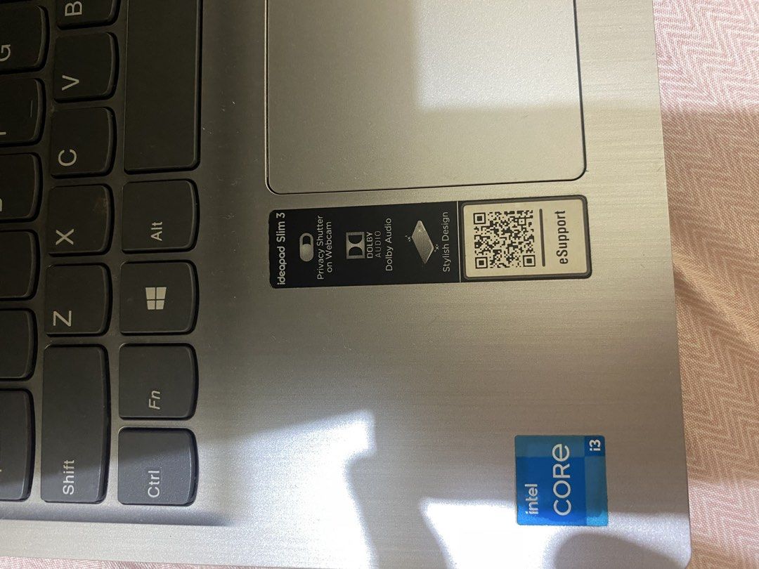 Lenovo IdeaPad Slim 3 Laptop with Intel Core i3 (Category: Laptops & Notebooks) located in Quezon City. Submitted by rgncatz (Listing ID 1464463147, Image 2). Description: Lenovo IdeaPad Slim 3 (11th Gen Intel i3) - FOR PARTS / REPAIR / EXTERNAL MONITOR USE (Still Working) Description: Selling my Lenovo IdeaPad Slim 3 bought last 2023. The internal hardware works completely fine, but it has physical exterior damage and needs a screen replacement 