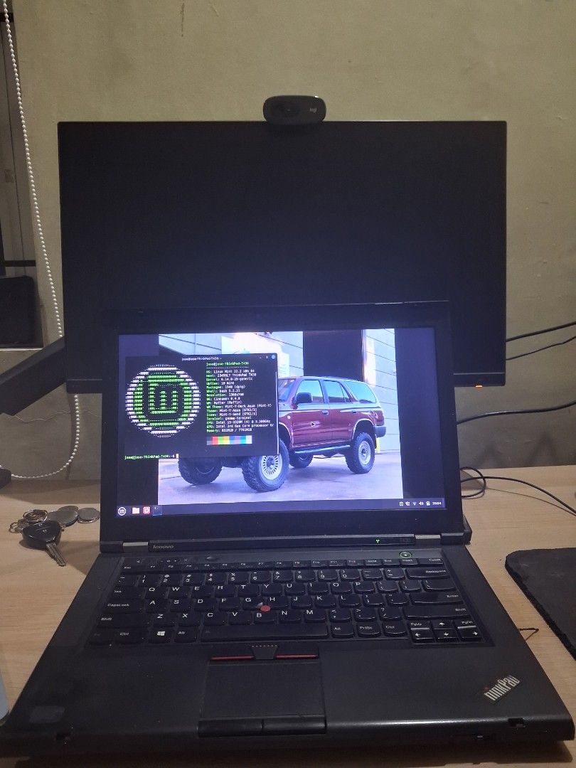 Lenovo ThinkPad T430 Laptop - Linux Mint (Category: Laptops & Notebooks) located in Bacoor. Submitted by pastforward.ph (Listing ID 1464483972, Image 3). Description: - Lenovo ThinkPad T430 Laptop - Operating System: Linux Mint 22.2 - Processor: Intel Core i5 3rd Generation - Memory: 8GB RAM - Ideal for: General use , programming, coding, learning linux Linux issues: missing side cover, battery needs to be plugged in as given for this old laptop 
