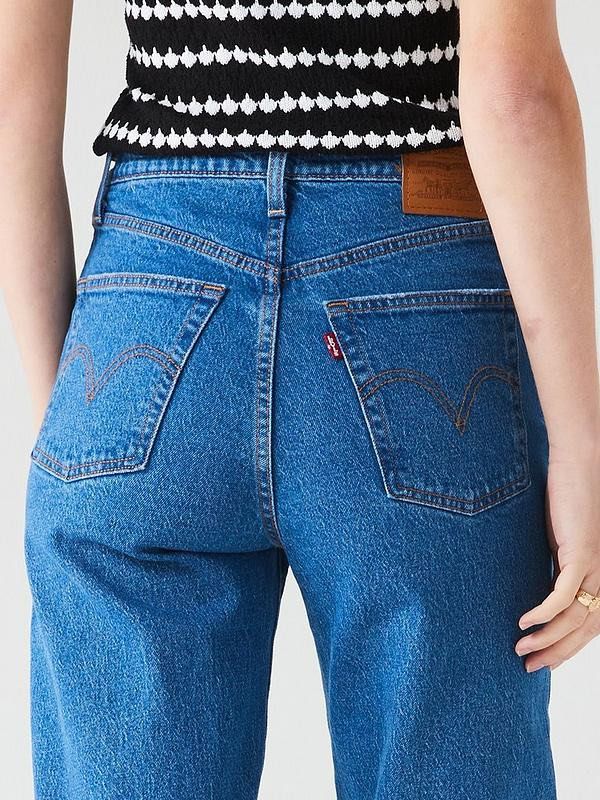LEVI’S RIBCAGE MEDIUM WASH JEANS (Category: Jeans) located in Legazpi City. Submitted by ilysabby (Listing ID 1464500781, Image 3). Description: .