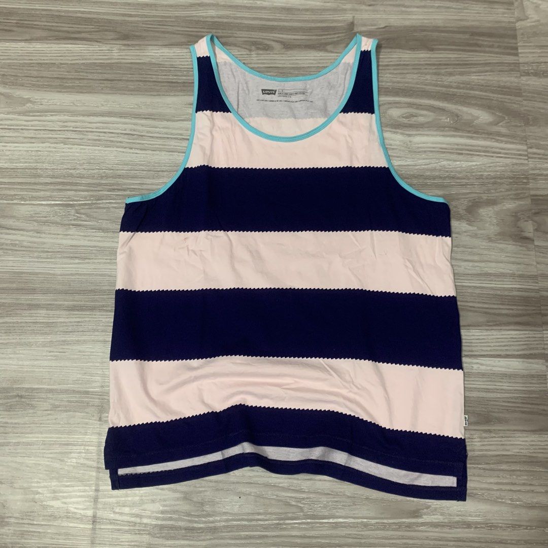 Levi’s tanktop (Category: Activewear) located in Cavite. Submitted by yobubsss (Listing ID 1464553699, Image 1). Description: Size large 22w 27L Good condition No issue.