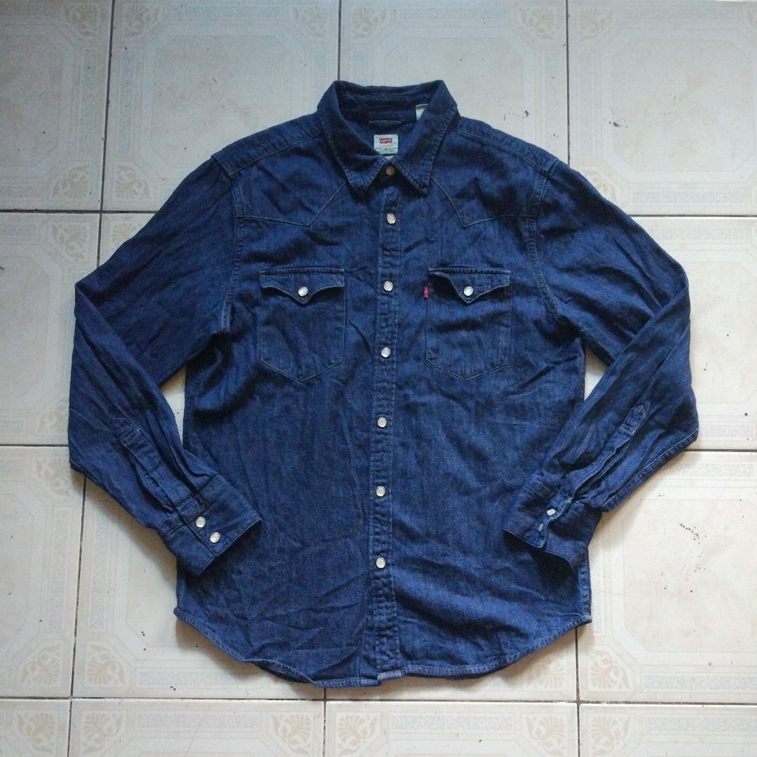 Levis Western Longsleeve M (Category: Formal Shirts) located in Pasay City. Submitted by denimdude.ph (Listing ID 1464435850, Image 1). Description: .