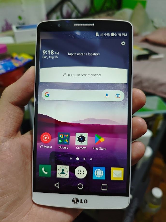 LG G3 32GB 3GB Ram White (Category: Other Gadgets) located in Quezon City. Submitted by Mr.Skyler (Listing ID 1464566283, Image 1). Description: FOR ONLY 1.7K PRICE around 98% smoothness overall SUPER PRESENTABLE GREAT BATTERY LIFE MALINAW CAMERA Selling LG G3 32GB 3GB Ram Color: WHITE ANDROID 6.0 MARSHMALLOW 5.5 INCHES SCREEN Snapdragon 805 (28 nm) Adreno 420 32GB ROM 3GB RAM DELIVERY VIA LALAMOVE OR MEET UPS LRT 1 ROOSEVELT WALTERMART MUNOZ SM 