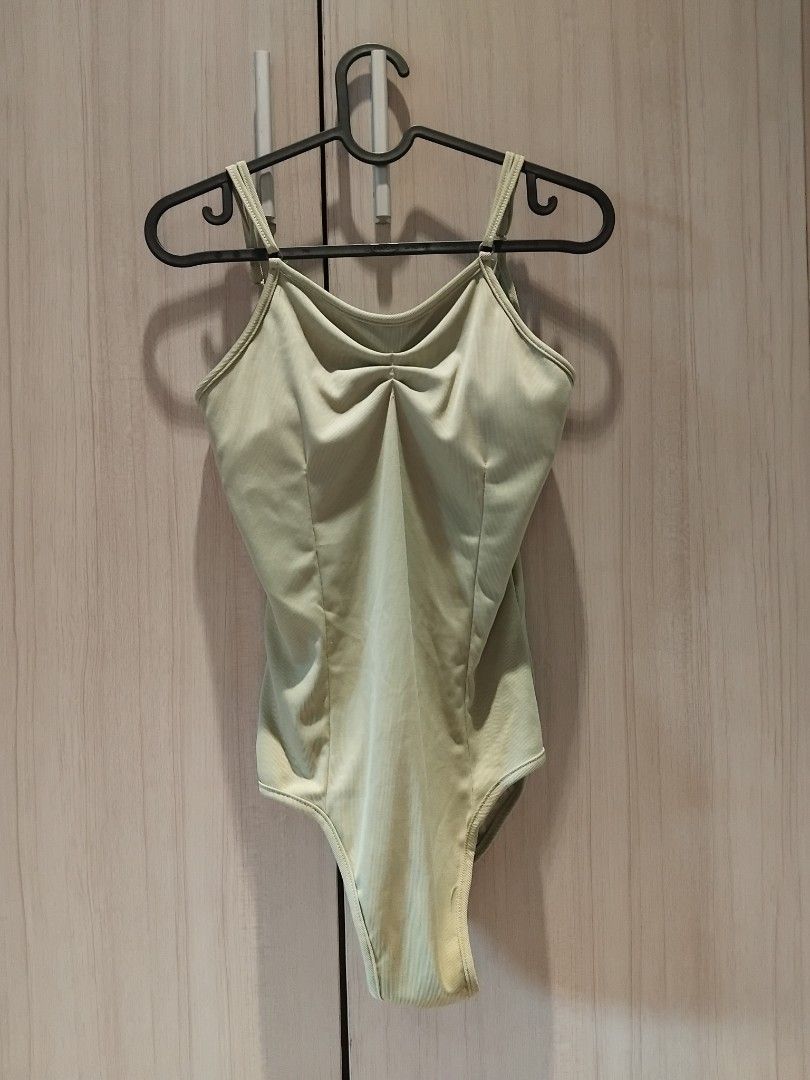 Light Green Ruched Bodysuit (Category: Sleeveless) located in Marikina City. Submitted by danicecedro (Listing ID 1464435912, Image 1). Description: Location: Marcos Highway.