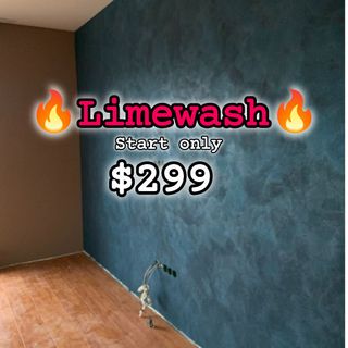 🔥Plastering Service/🔥painting Service/Limewash Painting/Momento painting/Design wall/Feature Wall/PU epoxy Paint/Epoxy Floor Paint/Varnish Polish/Dismantle & Disposal Service/Grouting Service/Hacking Service/Oil Paint Service/Cement Screeding/Self-Leveling/House Painting/Home Painting  Collection item 1