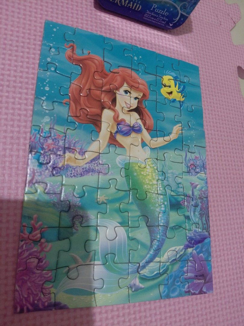 LITTLE NERMAID 50 pc Puzzle DISNEY (Category: Board Games & Puzzles) located in Manila. Submitted by bashamylove0116 (Listing ID 1464487590, Image 3). Description: The Little Mermaid 50 pc. Puzzle DISNEY Great for Little Mermaid and Ariel's fans! Super cute! #thelittlemermaid #disney.