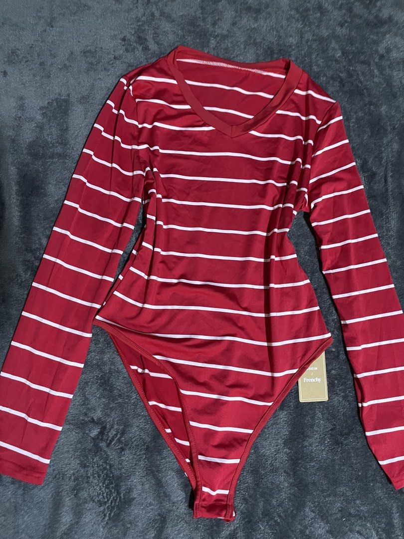 Longsleeve striped Bodysuit (Category: Others Tops) located in Rizal. Submitted by its_meygan (Listing ID 1464556392, Image 2). Description: .