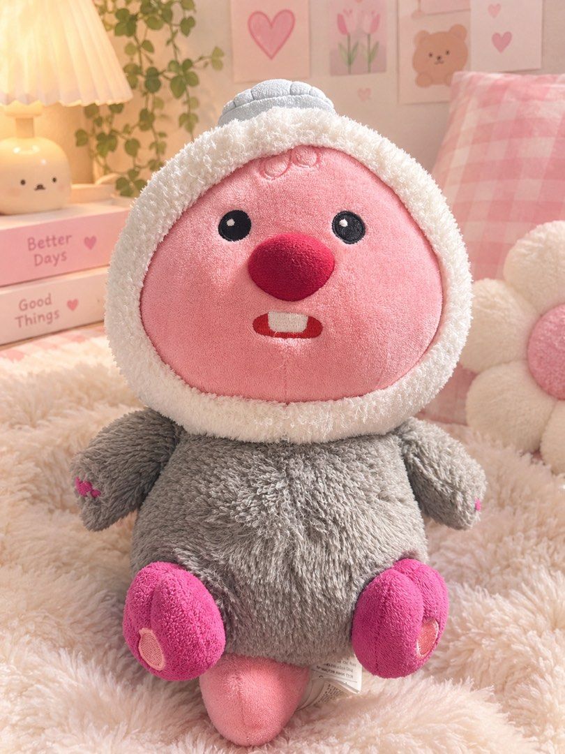 Loopy Plushie (Category: Plushies & Soft Toys) located in Manila. Submitted by winslii (Listing ID 1464523904, Image 1). Description: Cute Loopy plushie! 🥹🎀 Perfect for Loopy fans, collectors, pang-display, or pang-cuddle! ✨ 📌 Condition: Good condition 📌 Tag: Good condition pa and complete/readable 🏷️💕 📌 Note: Please manage expectations since preloved/used item siya. Minor imperfections may be present due to storage/use..