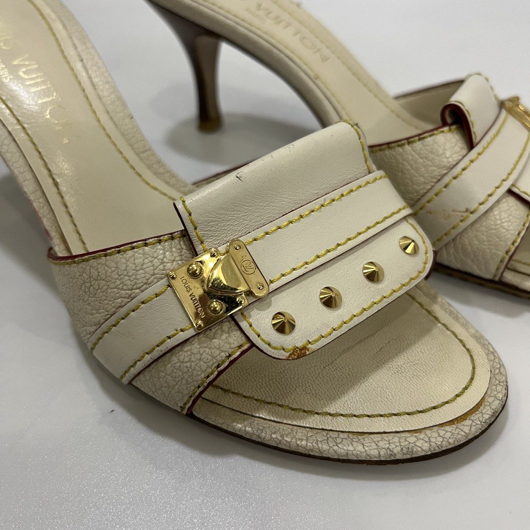 LOUIS VUITTON SUHALI BUCKLE SANDAL (Category: Sneakers & Footwear) located in Bacolod City. Submitted by the.finest (Listing ID 1464500829, Image 3). Description: Louis Vuitton Suhali Buckle Leather Sandals Tag Size: 36 Condition: 9/10 has normal signs of wear 5,000+shipping fee.