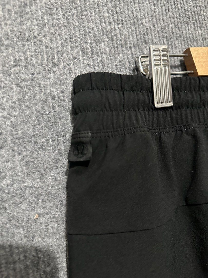 Lululemon Black Shorts (Category: Shorts) located in Villasis. Submitted by justinramosonfb (Listing ID 1464470658, Image 2). Description: - Black Lululemon shorts - Elastic waistband with drawstring - Zippered pocket on back right side - Small Lululemon logo detail on left hip - Ideal for workouts or casual wear.