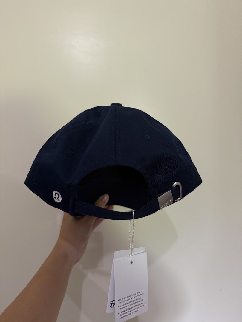 Lululemon Deuce Classic Ball Cap Navy Blue S/M (Category: Caps & Hats) located in Manila. Submitted by katsinlao (Listing ID 1464414619, Image 2). Description: Lululemon Cap Details: - Features 'Lululemon Deuce' embroidery and tennis ball graphics - Adjustable strap with silver buckle - Brand new with original tags attached - Purchased in Utah 🇺🇸 Mode of Payment: - Payment first policy - Gcash - Maya - GoTyme - COD (if lalamove) - Cash (if meet