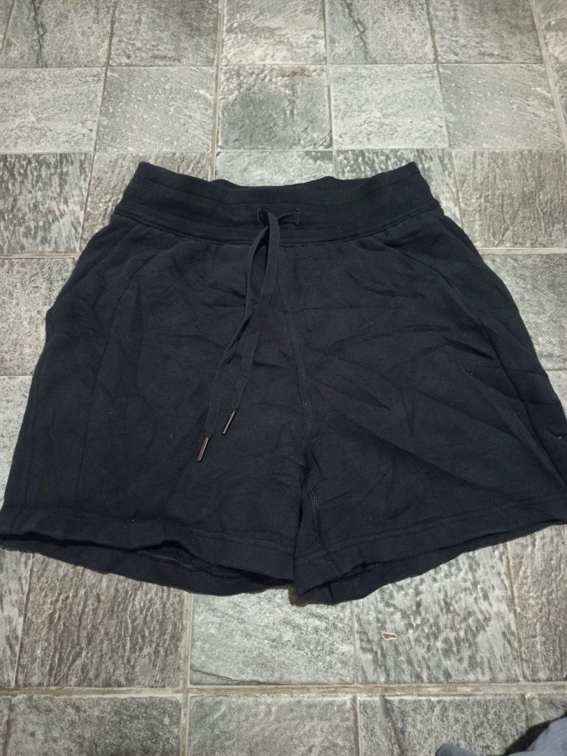 Lululemon Shorts(women) (Category: Shorts) located in Ligao. Submitted by john_thrift (Listing ID 1464375090, Image 1). Description: FS: lululemon shorts(women) Color black Complete tags. Dimes:14x15 fit up to 17 waist Hem:12 Color gray Cut wash tag Dimes:14x15 fit up to 17 waist Hem:12 Washable stain only Same need wash only Can do as pack or split 📩.