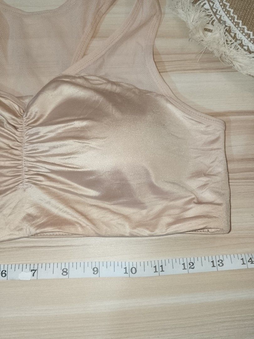 M: TRUE & CO satin mesh bra padded (Category: Undergarments & Loungewear) located in Manila. Submitted by truecrystal-1407 (Listing ID 1464526161, Image 2). Description: .