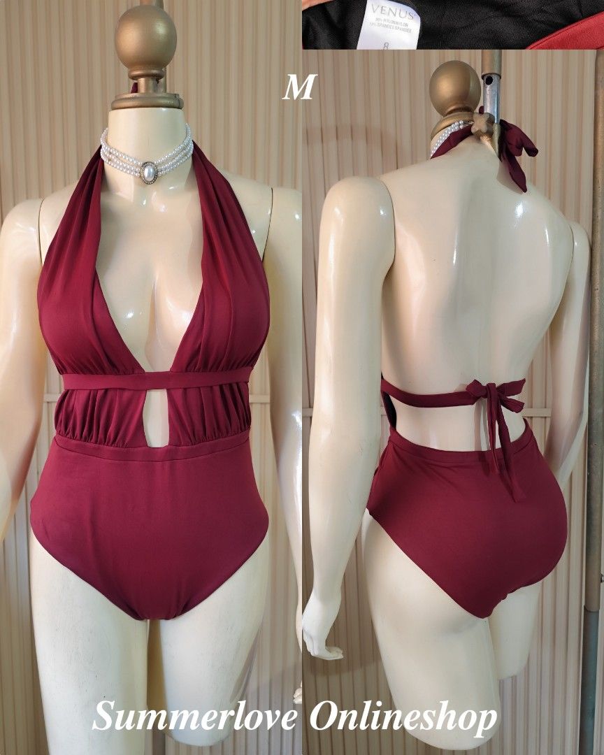 (M) Venus One Piece Swimsuit (Category: Bikinis & Swimsuits) located in Paranaque City. Submitted by tanz2014 (Listing ID 1464357662, Image 1). Description: 🥀𝐒𝐔𝐏𝐄𝐑 𝐆𝐀𝐍𝐃𝐀 𝐍𝐈𝐓𝐎🥀 🌻Like New🌻 🌼Brand: VENUS ➡️Nonpad 🌸Size: Medium 💸Mine: P330 🔺All Items are PRELOVED in good condition. 🔺Please do manage your expectations. 🔺WASH before USE‼️ 🔺BUY at your own RISK‼️ ❌NO RETURN, NO EXCHANGE POLICY❌ 🚫BOGUS BUYER/JOY RESERVER will be