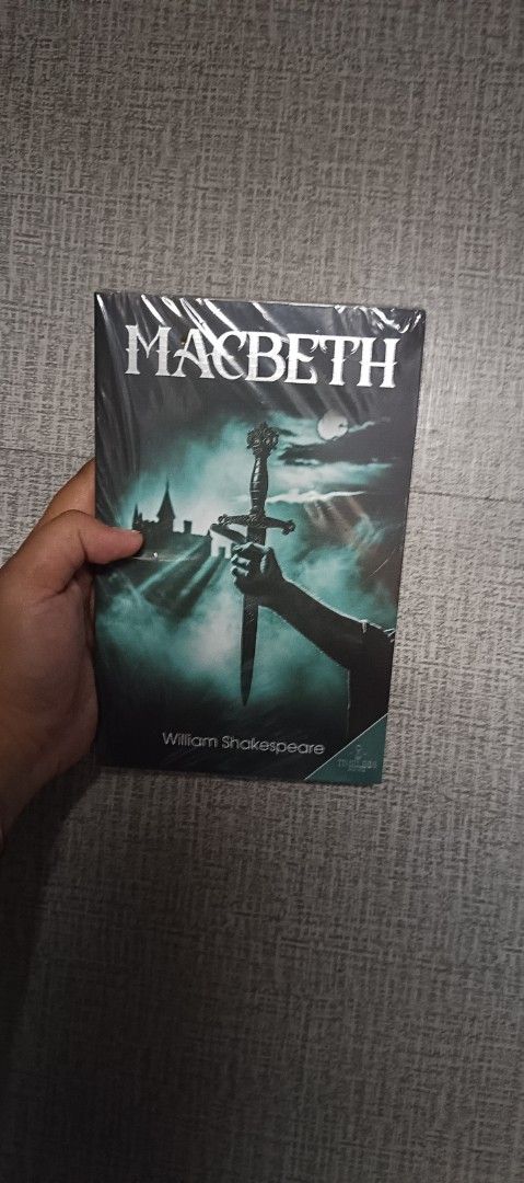 Macbeth by William Shakespeare (Category: Storybooks) located in Paranaque City. Submitted by Jhayous (Listing ID 1464474136, Image 1). Description: - Classic play: Macbeth by William Shakespeare - Brand new: Still sealed in original plastic wrap - Ideal for: Students and collectors of Shakespearean works - Theme: A timeless tragedy exploring ambition and power - Condition: Sealed edition, great for your collection.