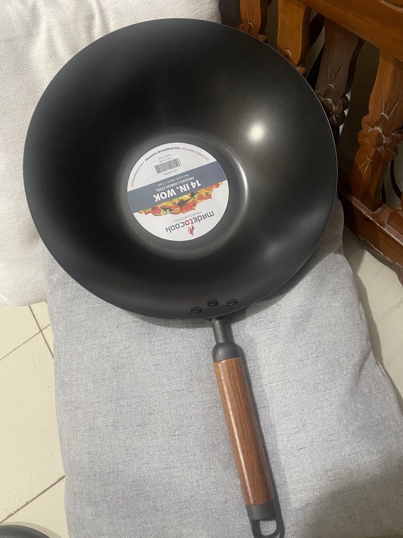 Made to Cook Wok (Category: Cookware & Accessories) located in Cavite. Submitted by lalavs08 (Listing ID 1464381118, Image 1). Description: Made to cook Wok Brand new .