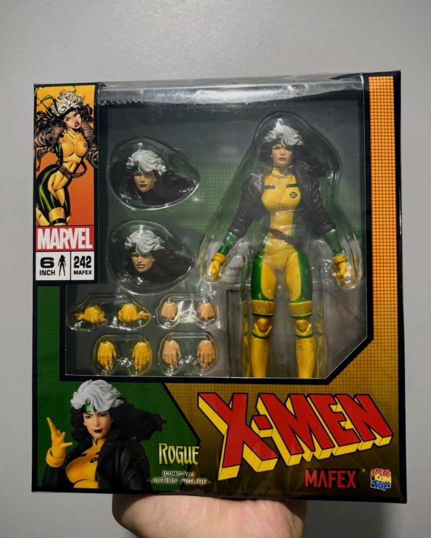 Mafex Rogue X-Men (Category: Character Goods) located in Manila. Submitted by shelfinvaders (Listing ID 1464455310, Image 1). Description: brand new, sealed.