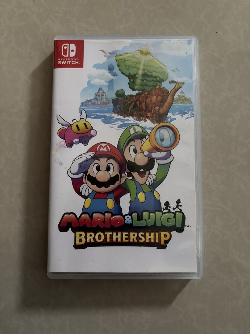 Mario & Luigi: Brothership Nintendo Switch Game (Category: Nintendo) located in Manila. Submitted by true_cynefin (Listing ID 1464410381, Image 1). Description: - Second Hand Mario & Luigi: Brothership game - For Nintendo Switch - Includes original case and cartridge - Ready for adventure! - Negotiable.