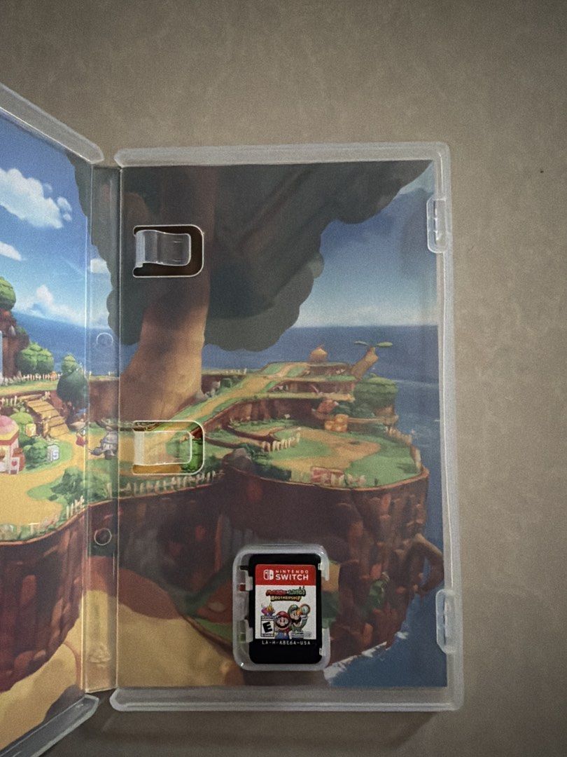 Mario & Luigi: Brothership Nintendo Switch Game (Category: Nintendo) located in Manila. Submitted by true_cynefin (Listing ID 1464410381, Image 2). Description: - Second Hand Mario & Luigi: Brothership game - For Nintendo Switch - Includes original case and cartridge - Ready for adventure! - Negotiable.