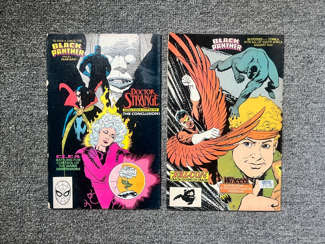 Marvel Comics Presents Cyclops #20 & #23 (1989) 2-Book Bundle (Category: Comics & Manga) located in Cebu City. Submitted by tothephatcave (Listing ID 1464469386, Image 2). Description: Classic Copper Age Marvel featuring Cyclops, Black Panther, and an awesome Mike Mignola cover on #20! Perfect reader copies for any X-Men fan. Condition: Mid-grade (approx. 5.0 - 6.0). Normal handling wear, some spine stress on #20, and #23 has a vintage Goodwill p