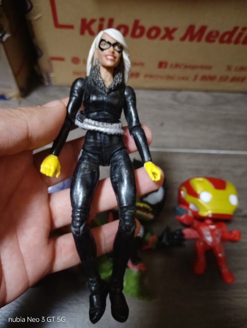 Marvel legends black cat (Category: Action & Battle Toys) located in Mabalacat. Submitted by babyjamil1919 (Listing ID 1464535470, Image 1). Description: as is only.