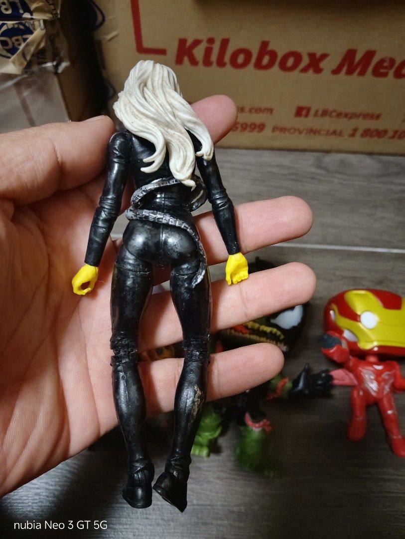 Marvel legends black cat (Category: Action & Battle Toys) located in Mabalacat. Submitted by babyjamil1919 (Listing ID 1464535470, Image 2). Description: as is only.