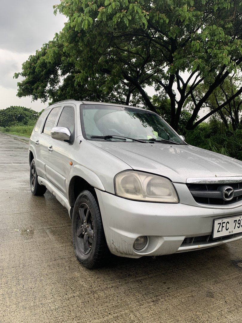 Mazda 2 Mazda tribute SUV type Auto (Category: Used Cars) located in Manila. Submitted by basierto25 (Listing ID 1464569041, Image 2). Description: Mazda tribute SUV type🔥❤️ 2007 model Unregistered Cold aircon Matic transmission Power steering Automatic window All lights working All guage working Presentable paint Intact interior Good running condition No usok No talsik Silent engine Stereo working White plate Complete original pape 📍 MEYCUYAN 