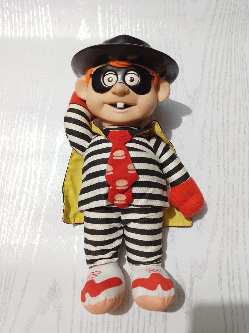 McDonald's Hamburglar Doll (Category: Figurines & Statues) located in Pasay City. Submitted by daryl.08 (Listing ID 1464379646, Image 1). Description: .
