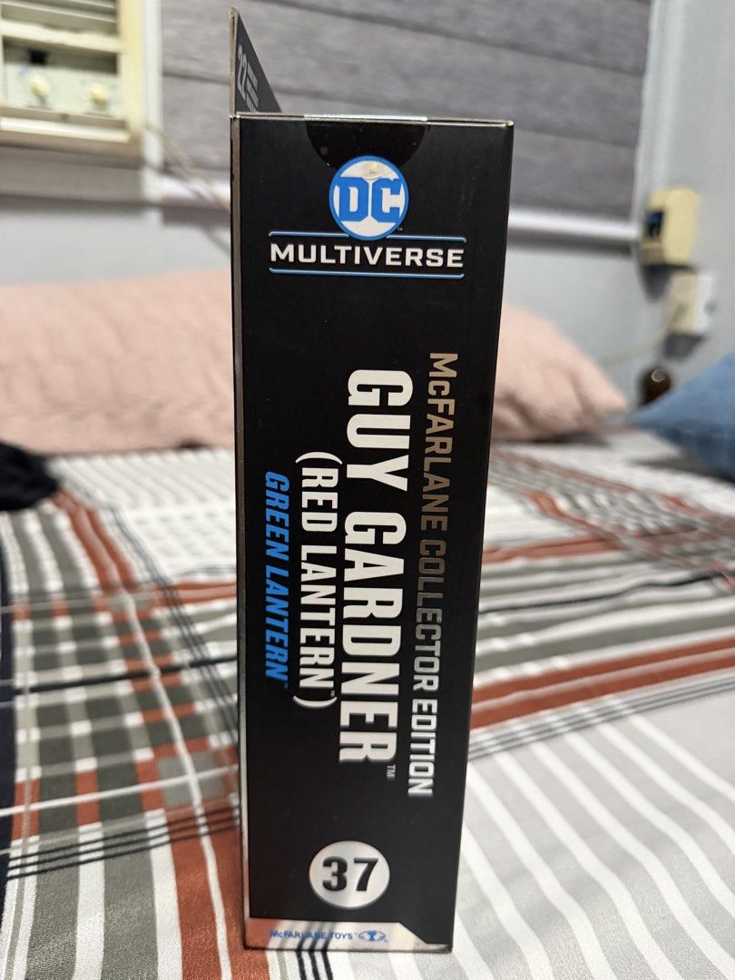 McFarlane DC Multiverse Guy Gardner Red Lantern Collector Edition (Category: Figurines & Statues) located in Cavite. Submitted by czymondegu04016 (Listing ID 1464469281, Image 3). Description: - McFarlane Toys DC Multiverse Guy Gardner Action Figure MISB - Collector Edition, Platinum Edition - Figure Number 37 - Includes alternate heads and hands - Comes with a Red Lantern accessory - Ideal for any DC Comics collector.