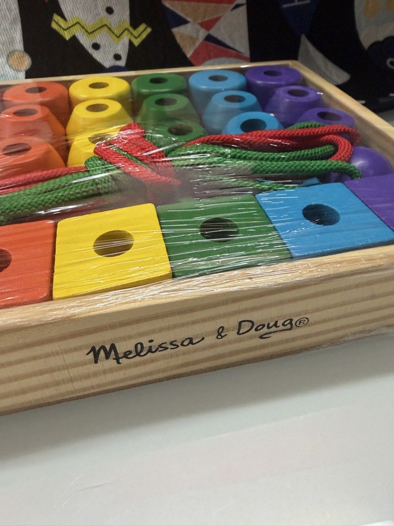Melissa and Doug wood blocks educational (Category: Educational & Learning Toys) located in Manila. Submitted by urbanwear (Listing ID 1464428036, Image 2). Description: .