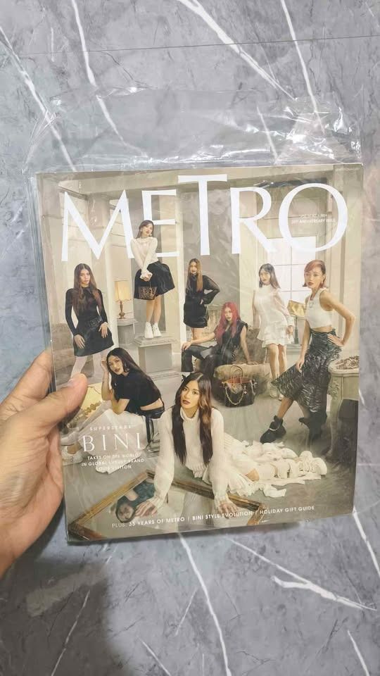METRO (BINI) (Category: Magazines) located in Makati City. Submitted by johnnormanr.estuista (Listing ID 1464542128, Image 1). Description: METRO (BINI) ✅ No issue RFS: Decluttering.