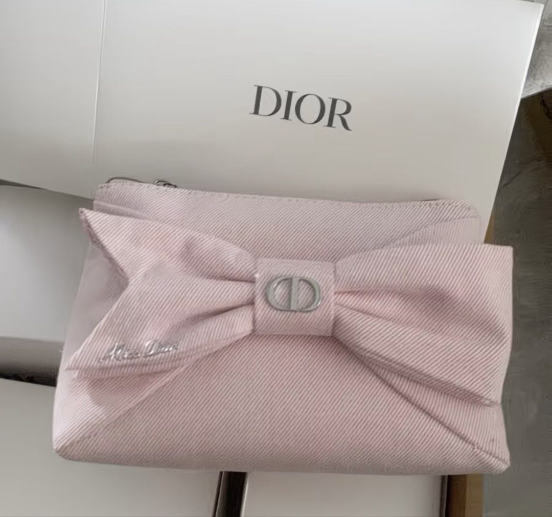 Miss Dior Pink Bow Pouch (Category: Makeup) located in Tanza. Submitted by theigarcia (Listing ID 1464364452, Image 1). Description: 📦 Open for Pre-Order / Bulk Inquiries Lowest price guaranteed in the market—great for personal use or for fellow resellers! Send a message to reserve yours or negotiate for multiple pieces. ₱999 each ₱899 3 pcs 🗒️ eta 3-4 weeks (no exact date), but sometimes matagal ang process because of slow progress in customs 