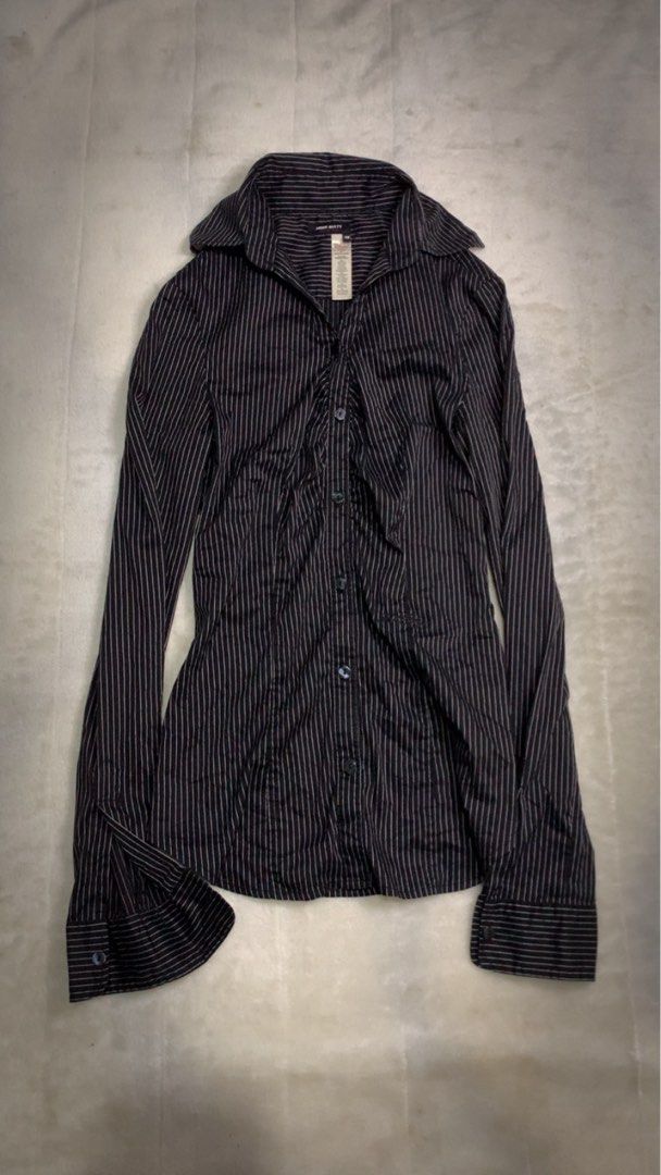 Miss sexty button down (Category: Longsleeves) located in Aloran. Submitted by cowskin_927 (Listing ID 1464472913, Image 1). Description: Miss sexty Size small 17 x 27 Price 1,000.