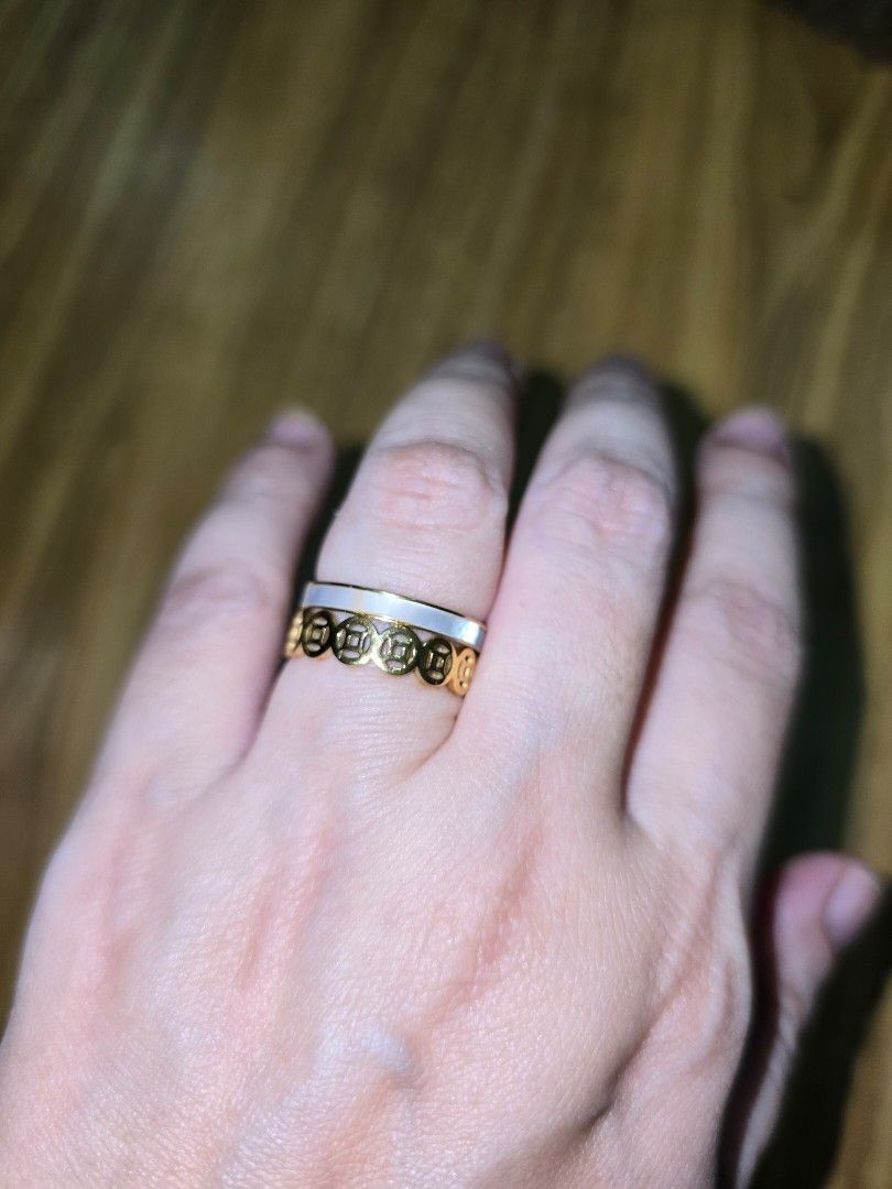 Money Coin ring (Category: Rings) located in Santa Rosa. Submitted by crystal1.0 (Listing ID 1464374216, Image 3). Description: 2pcs available in size 6 and 7. Stainless steel. non tarnish.
