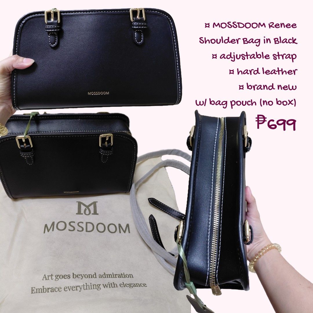 MOSSDOOM Renee Shoulder Bag (Category: Shoulder Bags) located in Manila. Submitted by _prelovedbyjai (Listing ID 1464435249, Image 1). Description: private message me for sure buyers!!.